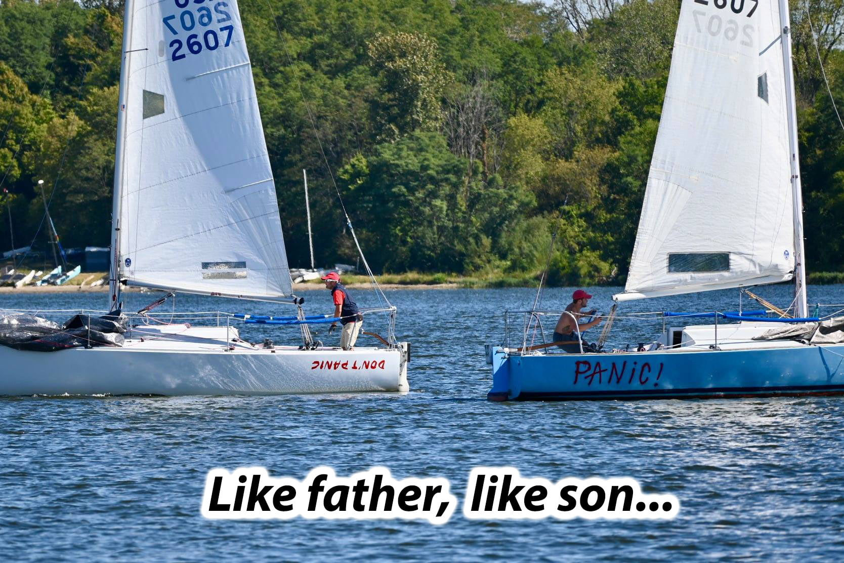 father son racing
